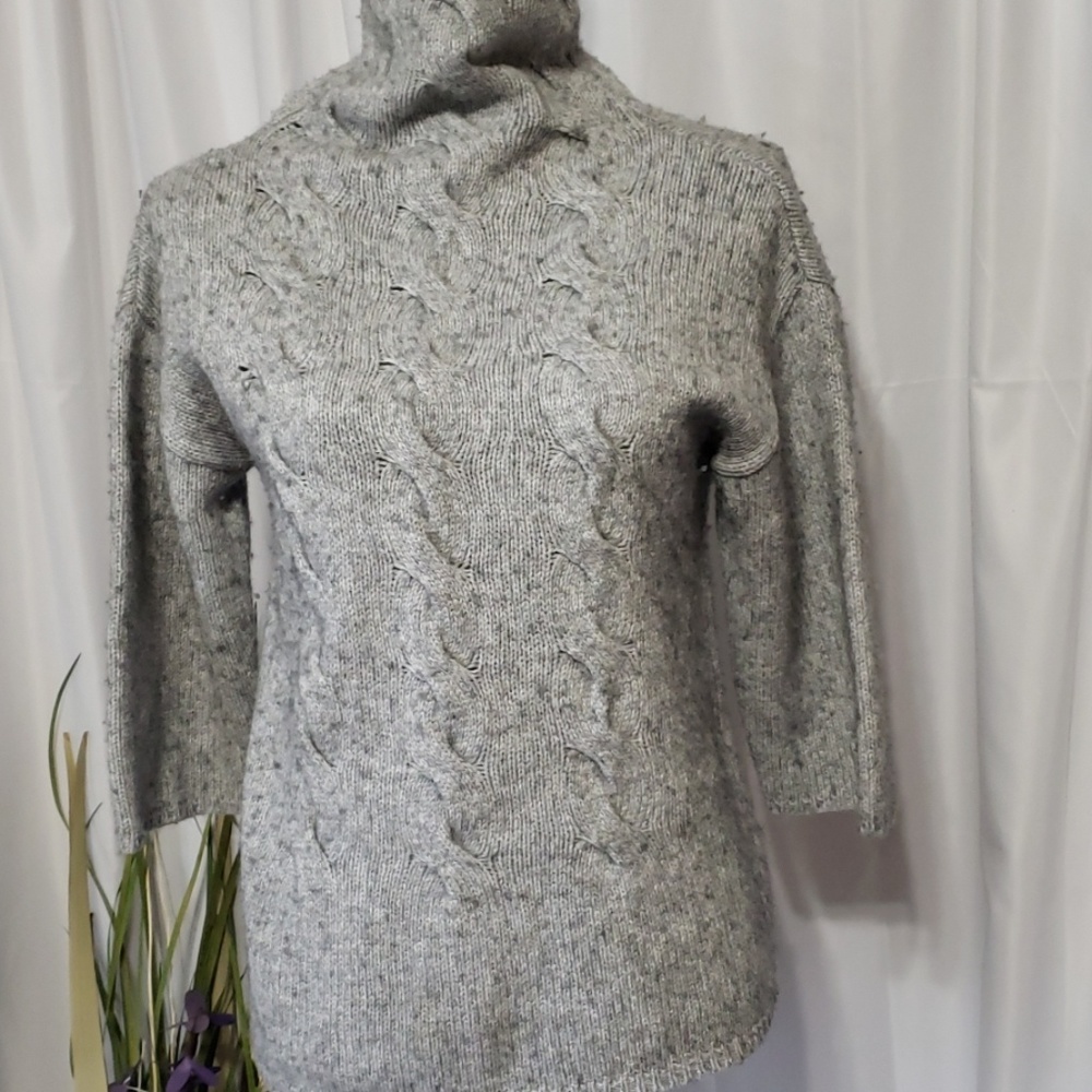 ‼️SOLD‼️J. Jill Turtleneck Wool Sweater - Picture 2 of 5